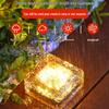 Waterproof Solar Ice Brick Light for Outdoor Villa and Garden Decor