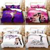 3d Dirty Print Dancing Pattern Duvet Cover Pillowcase Set Bedroom Bedding Gift