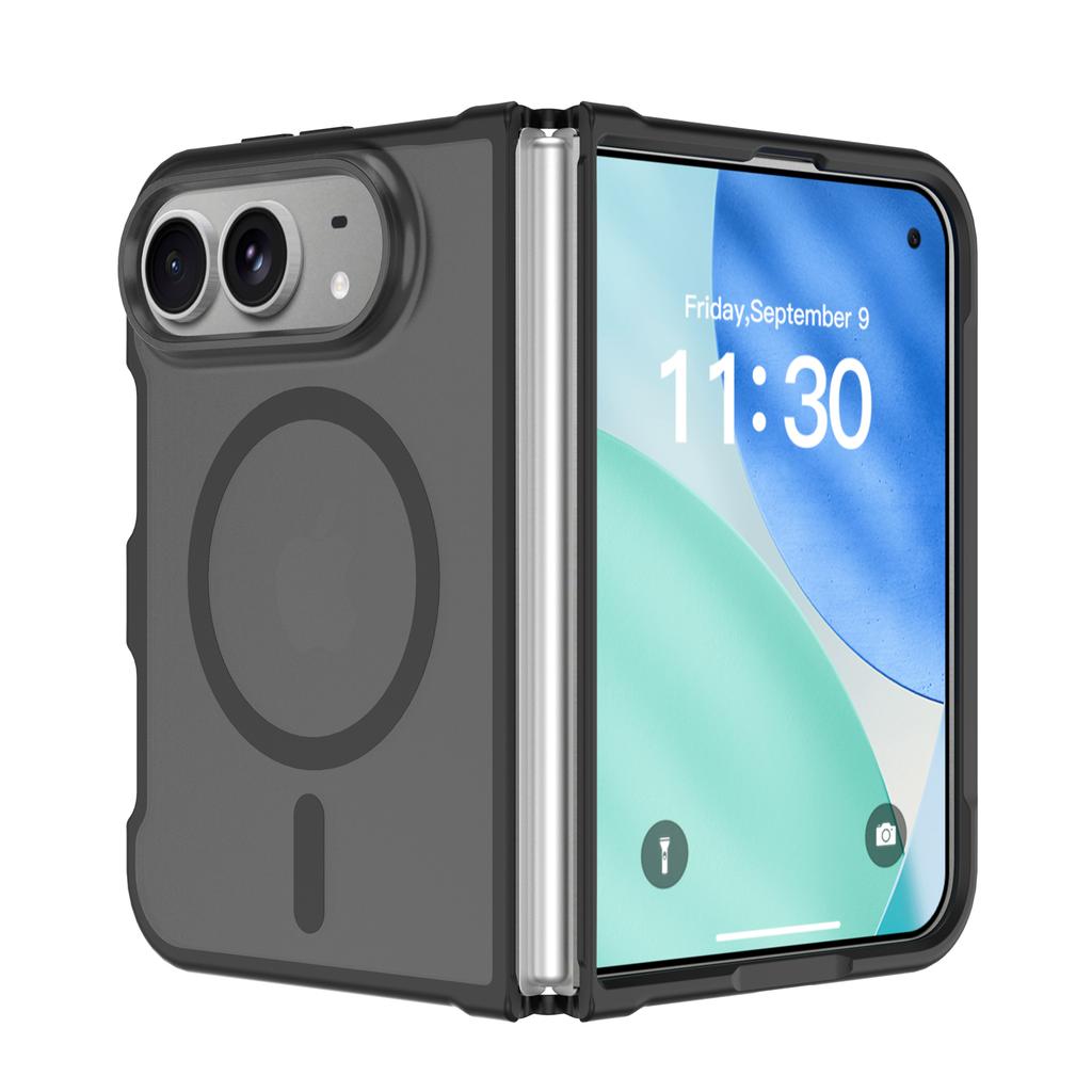 Для iPhone 18 Fold iPhone Ultra Магнитный Беспроводной Зарядки Прозрачный Чехол Для Телефона Для Magsafe С Защитой Камеры Ударопрочный Чехол