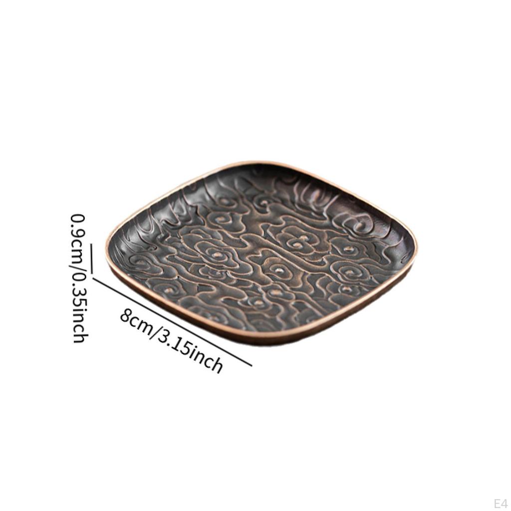 Сплав Подставка Под Чашку Коврик Подарок на День Рождения Модный Поднос для Подачи Десертов Вода Напиток для Отеля