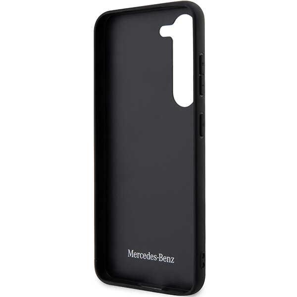 Etui do Samsung Galaxy S23 Mercedes Hardcase Skórzane Czarne