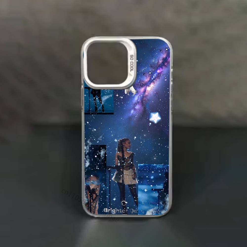 Впереди более светлые дни Чехол для телефона A-Ariana Для iPhone 17,16,15,14,13,12,11,Pro,Max,Plus,Mini,X,XS,XR,8,S,SE Мягкий черный чехол