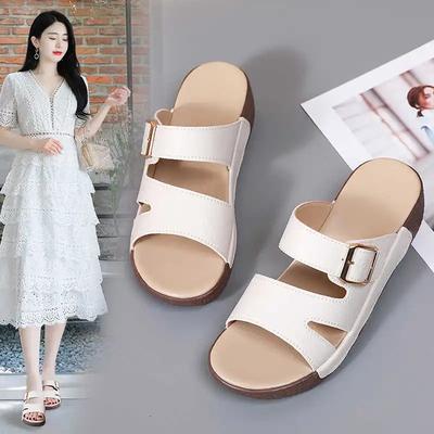 Полукруглый носок Женские сандалии для ходьбы Уличные женские моющиеся гостевые тапочки Обувь для подростков Кроссовки Спорт 2025новые