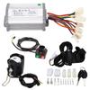 48V 1000W Electric Bike Retrofitting Kit Brushed Controller Thumb Throttle Handle Headlight Switch