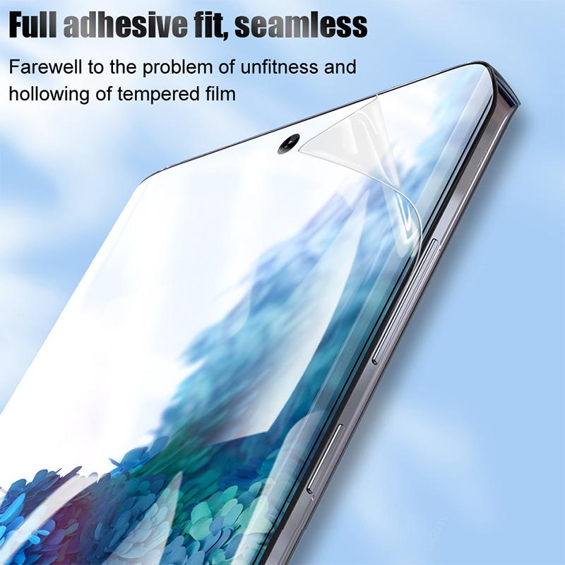 2PCS HD Гидрогелевая пленка для IPhone Samsung Huawei Xiaomi Redmi Meizu OnePlus Защитная пленка для экрана мобильного телефона