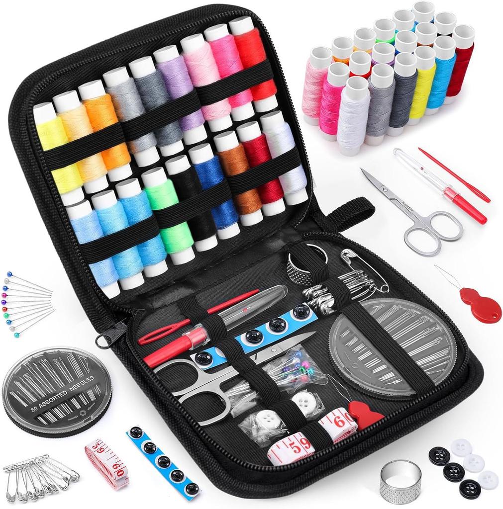 Sewing Kits DIY Multi-Function Sewing Box Set For Hand Quilting Stitching Embroidery Thread Sewing Accessories Sewing Tools Kits