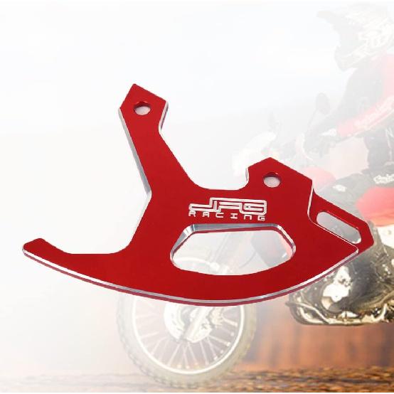 Rear Brake Disc Guard+Front Sprocket Cover Guard Protector CNC for CR250R 2002-2007 / CRF250R 2004-2009 / CRF250X 2004-2017