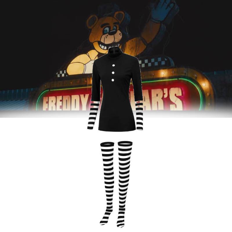 Костюм для косплея Марионетка из Five Nights At Freddys из полиэстера для Хэллоуина и аниме-ролевых игр