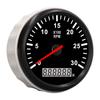 85мм 3,35 дюйма Тахометр 3000 об/мин IP67 Водонепроницаемый Тахометр с ЖК-счетчиком моточасов Красная подсветка для автомобиля грузовика лодки