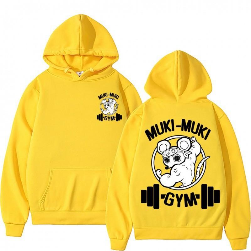 Трансграничная электронная коммерция фитнес мышь демон убийца мультяшный милый принт осень и зима повседневная унисекс парная худи худи аниме