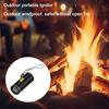 Black Mini Cigarette Lighter Battery Free Liquid Portable and Windproof for Outdoor Use Plug and Play Type - C Mini Igniter