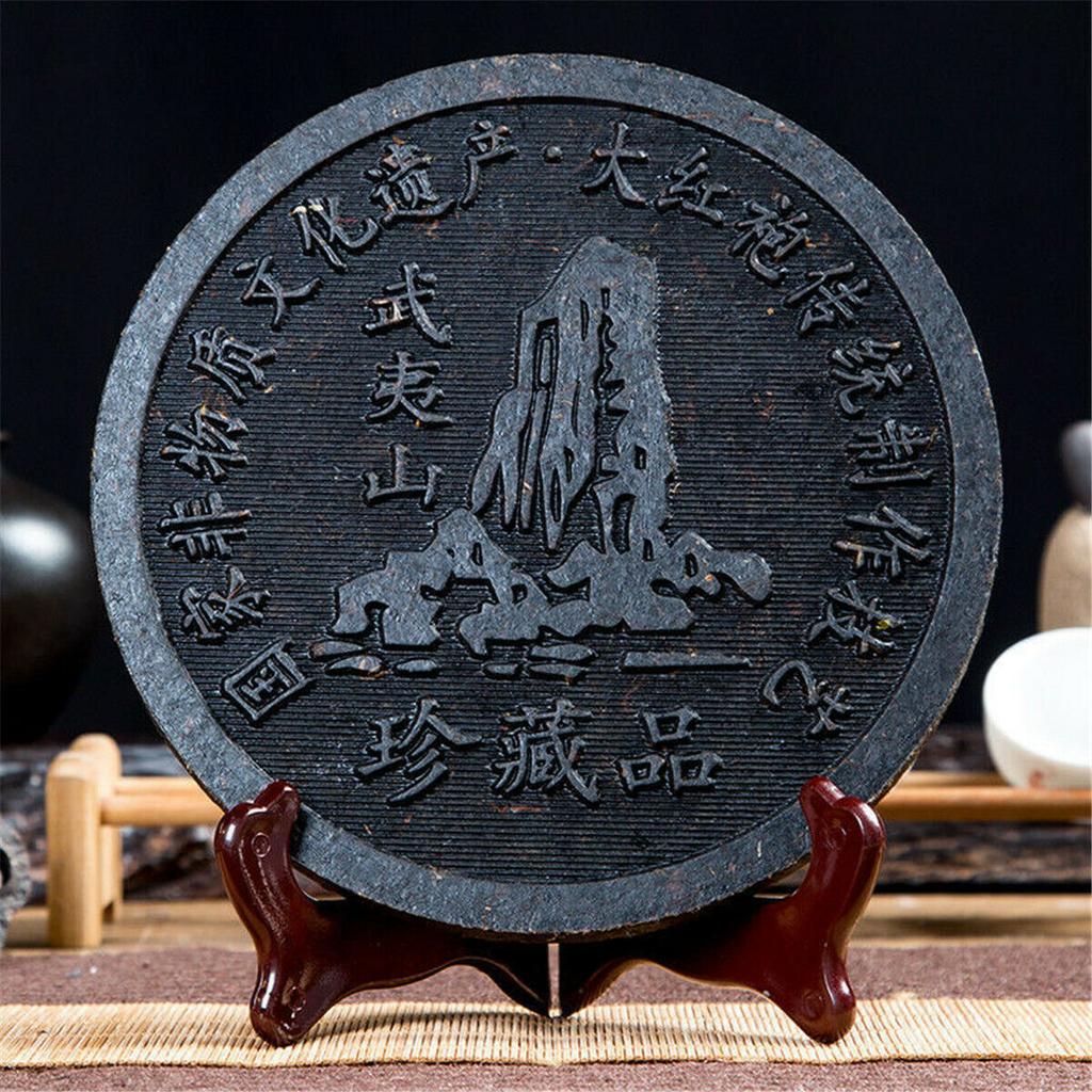 500g Dahongpao Tea Cake Wuyishan Oolong Tea Black Tea Healthy Slimming Oolong Tea
