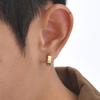 Мужские серьги-кольца, Маленькие серьги-хугги из нержавеющей стали, Классические ювелирные изделия, Подарки