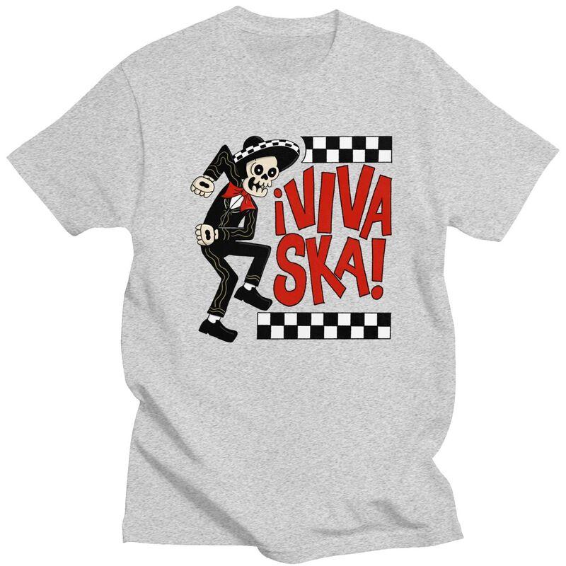 Модные футболки SKA Calypso на заказ для мужчин, с коротким рукавом, ямайская футболка Mento, летняя футболка, хлопковая, приталенная, подарок