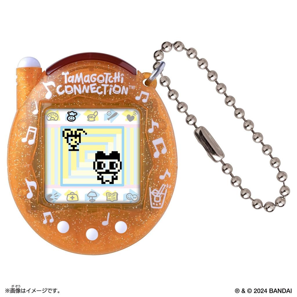 Tamagotchi Connection Тамагочи с апельсиновым соком [BANDAI]