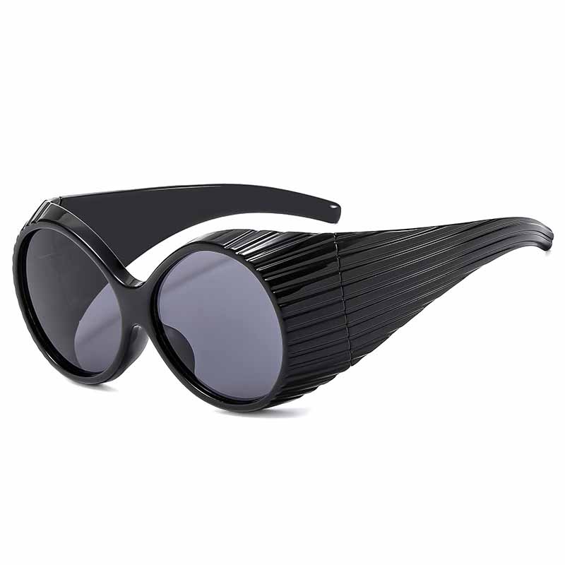 Круглые Стимпанк Солнцезащитные очки Женские Мужские Модные Оверсайз Y2K Панк Солнцезащитные очки для Женщин Винтажные Вечерние Очки Шейды UV400 Очки