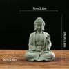 Buddha Statue Desk Accessorie Interior Accessories Buddhism Figurine Garden Statue Ornament Fish Tank Coffee Table Decor Buda