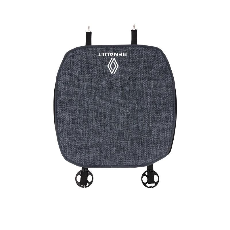 For Renault 2026 New Hub Caps Renault Clio Koleos Megane Espace QM6 Kadjar Captur Scenic Car Seat Anti slip Pad Linen Cool Breat