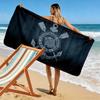 Пляжное полотенце с принтом SC Corinthians Paulista, большое, мягкое, быстросохнущее, для пляжа, кемпинга, плавания