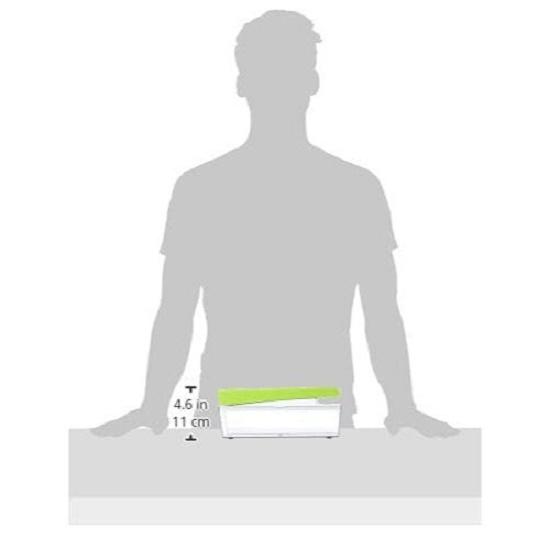 11-in-1 Stainless Steel Multipurpose Vegetable and Fruit Chopper, Green