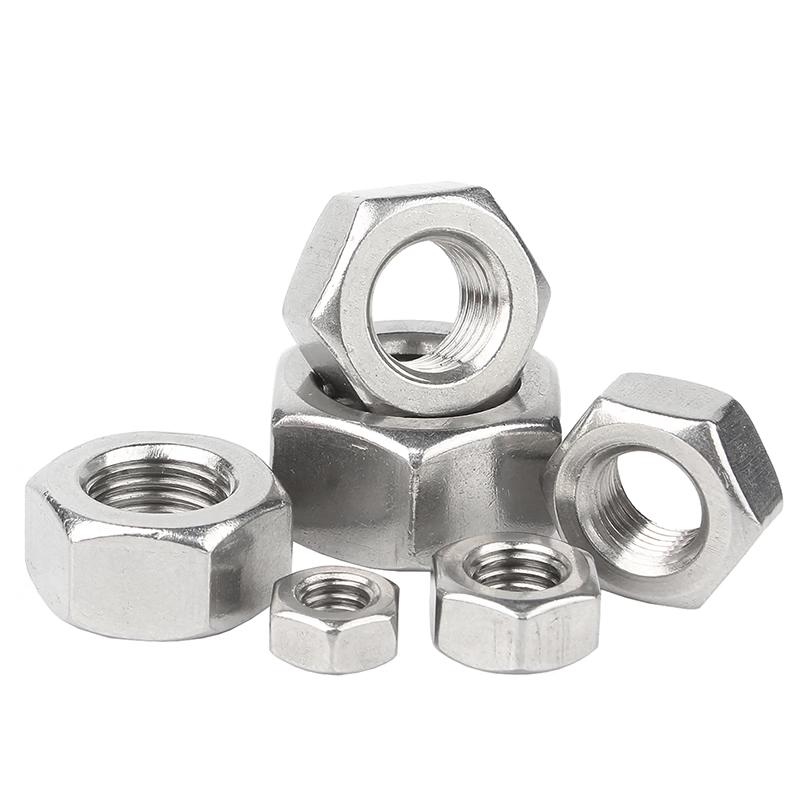 Шестигранная гайка GUWANJI из нержавеющей стали 304