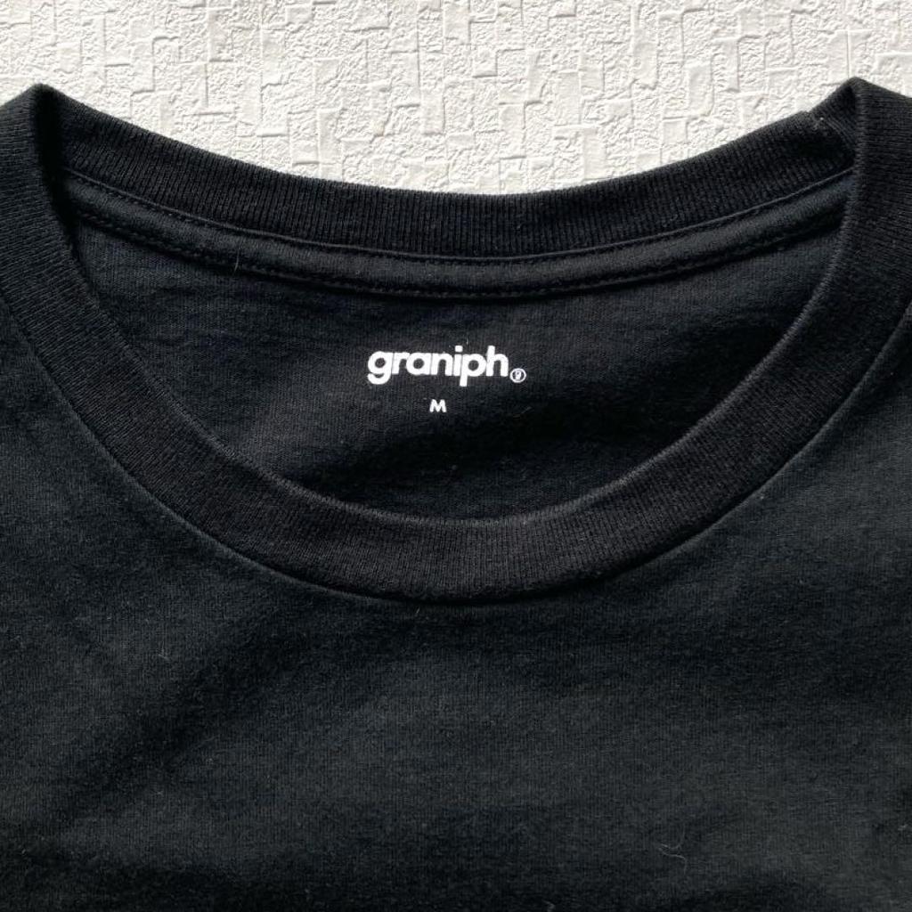 [Б/У] Graniph Ayako Ishiguro x Graniph Tora Tora Art Коллаборационная футболка Черная M