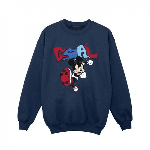 Disney Свитшот для девочек с Микки Маусом в позе нападающего