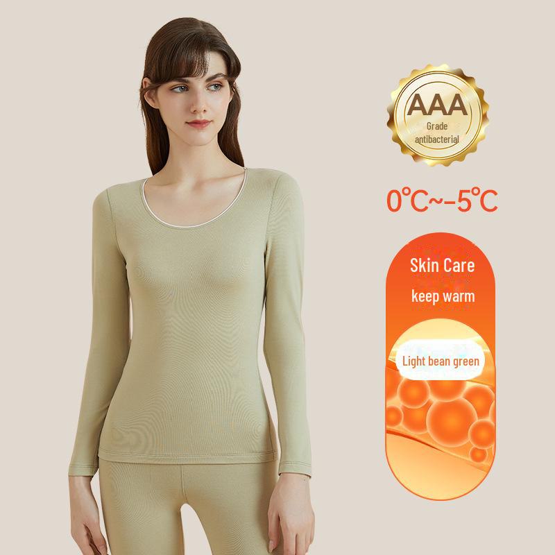 Aoweizi Бесшовная термосамосогревающаяся зимняя рубашка - Большой размер Базовый слой для ухода за кожей