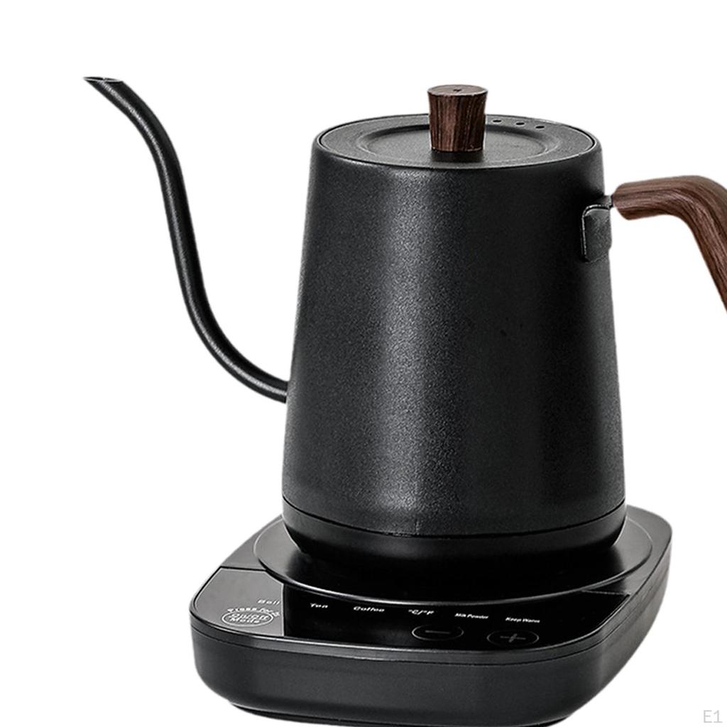 Электрический чайник с гусиным носом для пуровера, кофе для дома, кемпинга