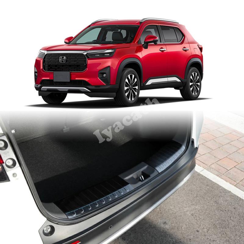 For HONDA WR-V WRV DG5 series 2024 2025 Rear Bumper Foot Plate Trunk Door Sill Guard Protector Cover Car Rear Trunk Sill Cover