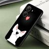 Bull Terrier Dog Cute Puppies Soft Phone Case for Xiaomi Poco X5 X6 X7 X8 Pro Max X3 F7 F8 Ultra M8 M7 M6 M5 Redmi 15 15C 14C 13