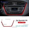 Carbon Fiber Style Center Console CD Panel Frame for Hyundai i20 2015-2020 Interior Moulding