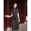 Chinese Style Modified Cheongsam Summer Temperament Daily Long Dress