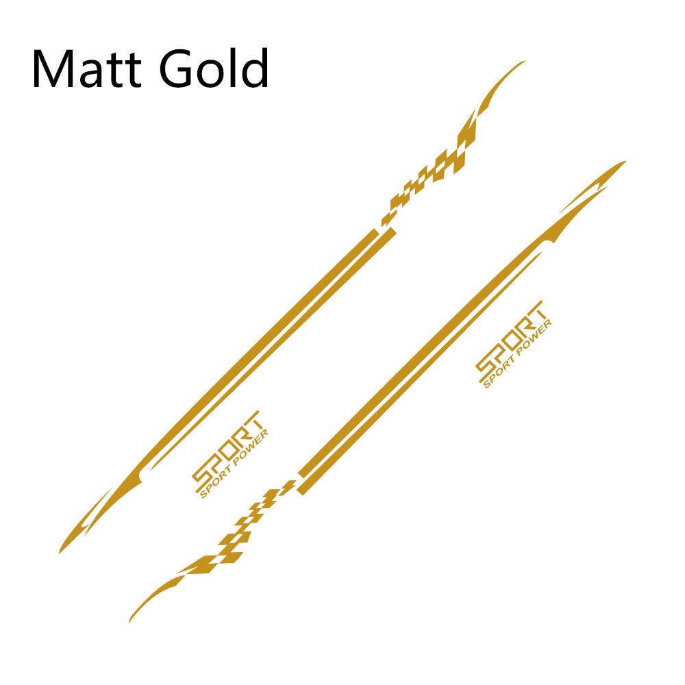 4 шт. автомобильные длинные боковые наклейки на талию для Qashqai Prado Sportage Range Rover Tucson BMW Duster CX-5 SUV виниловый тюнинг