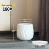 Large Caliber Resin Flower Pot for Monstera Deliciosa - Durable, Thickened Design with a Luxurious Touch
