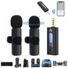 3,5 мм беспроводной петличный микрофон портативный аудио-видеозапись мини-микрофон прямой трансляции игровой микрофон для телефона IOS Android