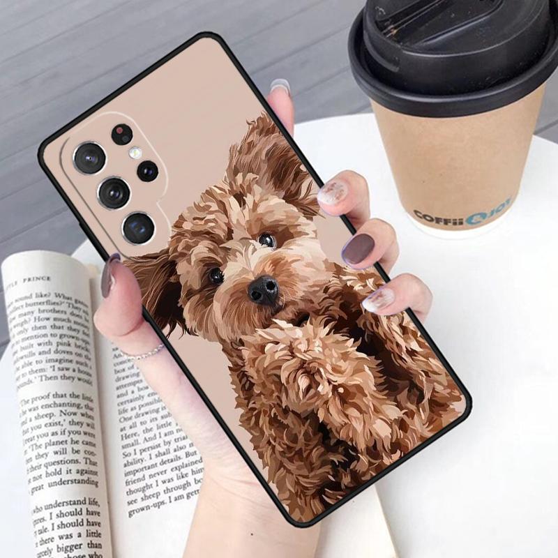 Милый какапудель Чехол для телефона Cover Для Samsung Galaxy S24 S25 Ultra S21 S22 Ultra S10E Note 10 Plus Note 20 FE S23