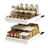 Pull-out Drawer Type Storage Tray Anti-slip Spice Box Storage Rack Kitchen Storage Rack  Under Sink