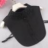 24 Styles Female Chiffon Fake Collar for Women Blouse Shirt False Collar Ladies Lapel Detachable Collar Female Decorative