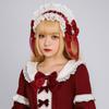 Кружевной ободок Jk Lolita Сладкий Аниме Горничная Косплей Головной убор С оборками Повязка для волос Маскарадный головной убор