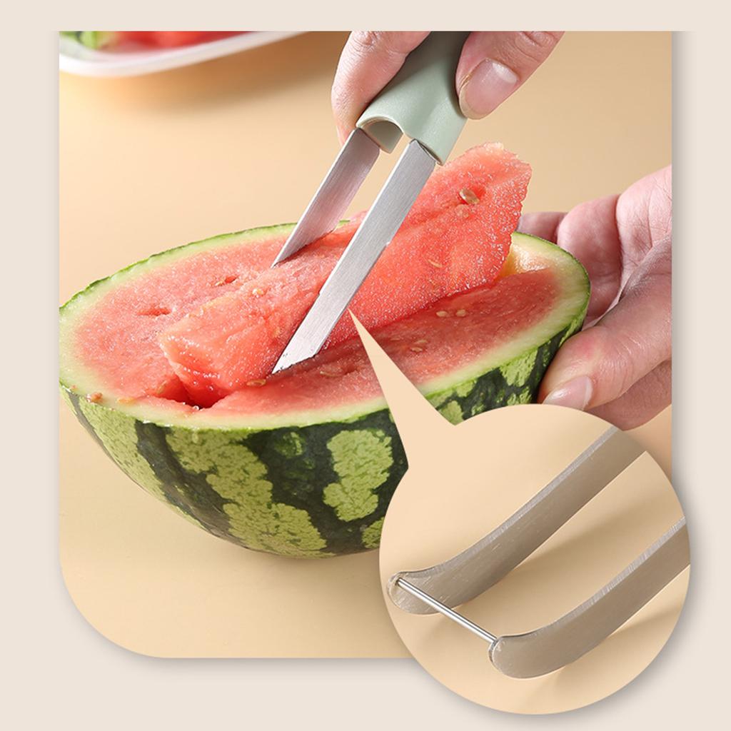 Watermelon Fruit Melon Cutter Quickly Fruit Forks Kitchen Accessories Gadgets for Camping Kitchen Gadgets