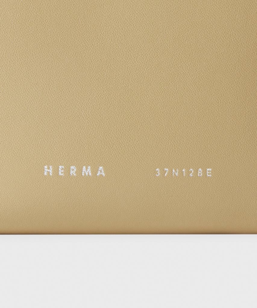Мини-кошелек Herma Rodi на молнии Цвет: Песочный