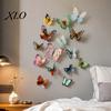 Butterfly Decals for Living Room 36Pcs 3D Wall Stickers, Realistic PVC Decals, Removable Event Backdrop Decorations Art Decor Home Bedroom Wedding