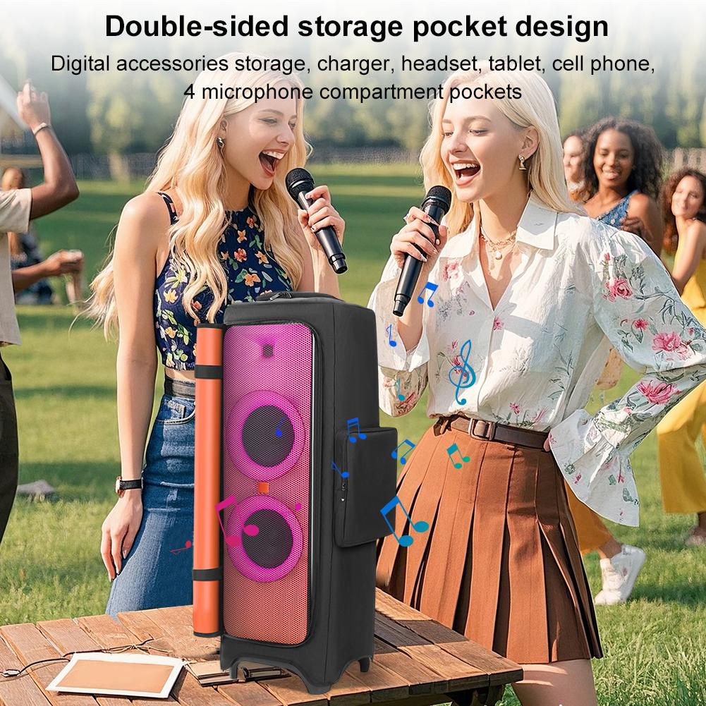 Портативная пылезащитная крышка для колонки JBL PartyBox 1000/710/520/320/310120/110, водонепроницаемый чехол для колонки, дорожная защитная сумка для хранения