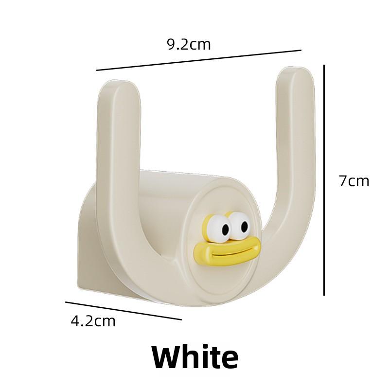 3 шт. мультяшный рот сосиски ванная комната без отверстий настенная стойка для хранения тапочек