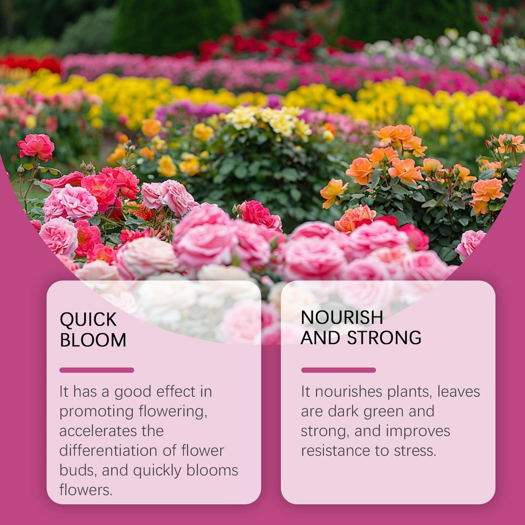 Порошок для улучшения цветения, для питания растений, азот, фосфор и калий, а также усилитель роста фруктов и цветов