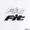 QLN2 Honda FIT ABS Car Rear Trunk 3D Emblem Tail Badge Sticker Logo Decals Auto Styling Decoration Badge