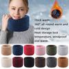 Thickening Neck Warmer Windproof Ski Motorcycle Scarf Warmer Tube Autumn Winter