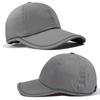 Clape Летняя Гольф Спорт Бег Сетка Защита от Легкого Дождя Мужская Шляпа, Легкая, Не Потеющая, Кепка, Светоотражающая, Кепка, Кепка, Унисекс, (Светло-серый)