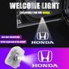 2 шт./комплект Для Accord Odyssey Elysion CR-Z Spirior Автоаксессуары Светодиодная HD Проекционная Лампа Приветственного Света на Дверь Автомобиля